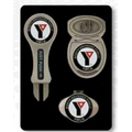 Series III Gift Set - GreenFix 3 Divot Tool/ Icon Money Clip/ Icon Hat Clip